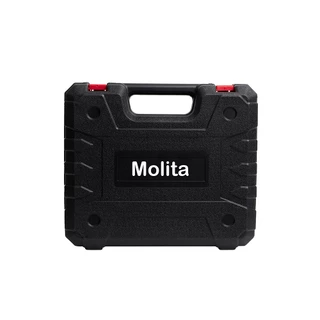 MOLITA สว่านไร้สาย 299V 3ระบบ มอเตอร์บัสเลส แบตเตอรี่ใหญ่ 2 ก้อน เครื่องมือช่าง รวม 32ชิ้น รุ่น M3-มอเตอร์บัสเลส สีเหลือ