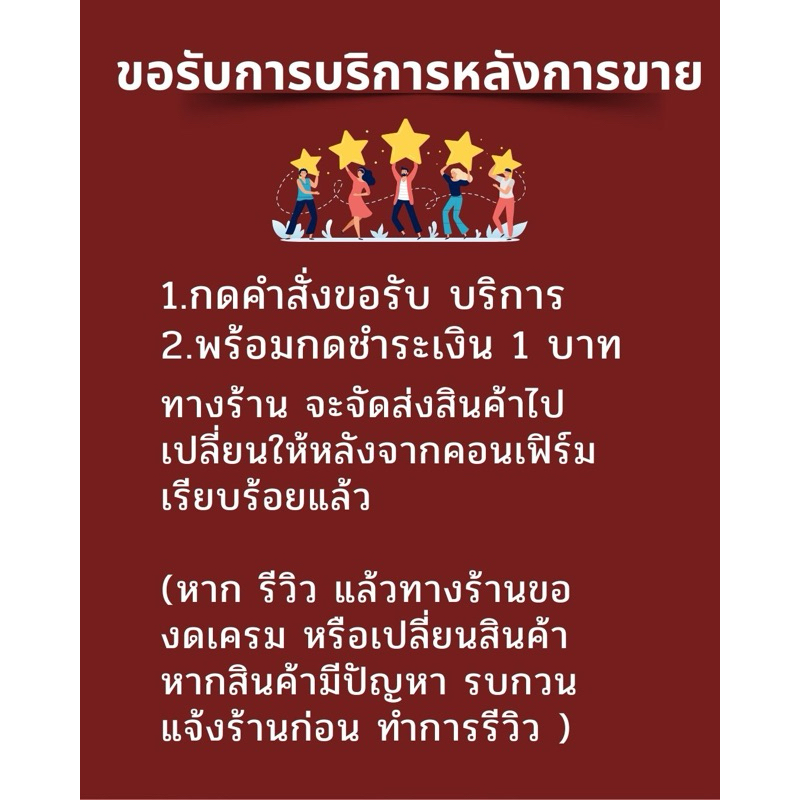 แจ้งปัญหาการใช้งาน หรือการเปลี่ยนสินค้า