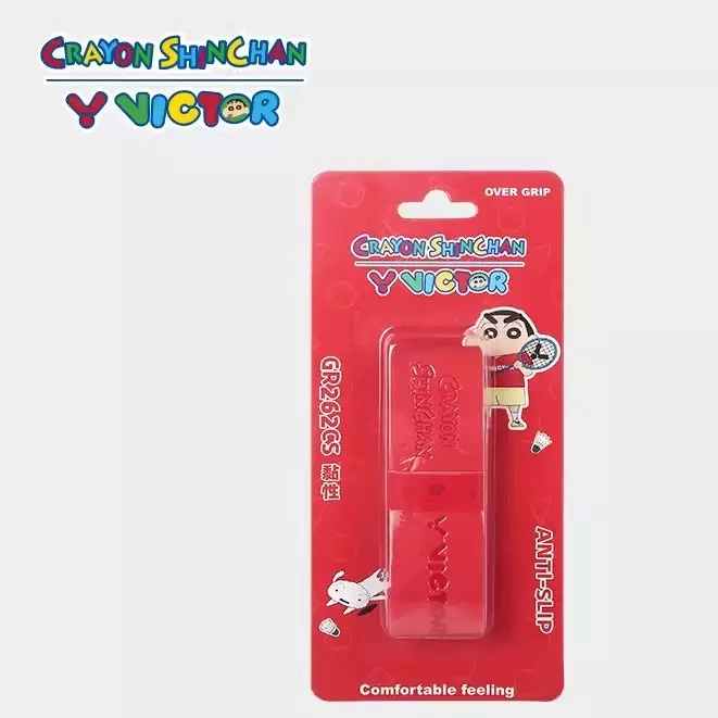 🛒🛒พร้อมส่ง🛒🛒 VICTOR BADMINTON GRIP กริปพันด้ามไม้แบด Xiaoxin ร่วมแบรนด์ชุดผลิตภัณฑ์ GR262CS