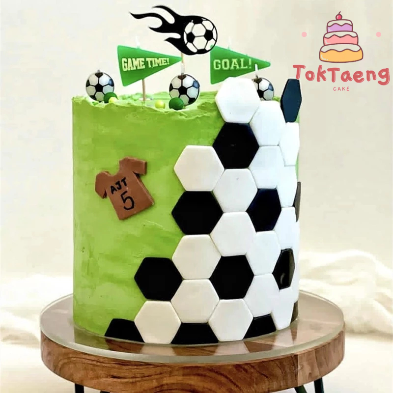 ลูกบอล ป้ายลูกบอล ลูกฟุตบอล แต่งเค้ก 442 1335 1299  027 1409 553 2805 2806 2807 2808 - รูปที่ 2