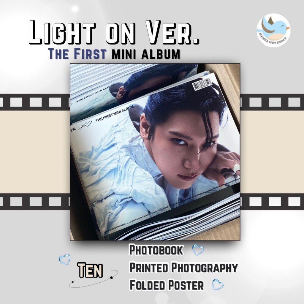 <พร้อมส่ง> Photobook📍TEN_The 1st Mini Album 'TEN' - (Light On Ver.) ไม่มี CD เพลง