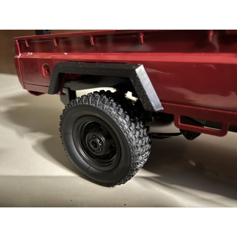 อะไหล่อัพเกรด สำหรับรถบังคับMN82 🛻 บังโคลน,โป่งล้อ(หลัง)แต่งรถบังคับ แบบใช้กาวติด