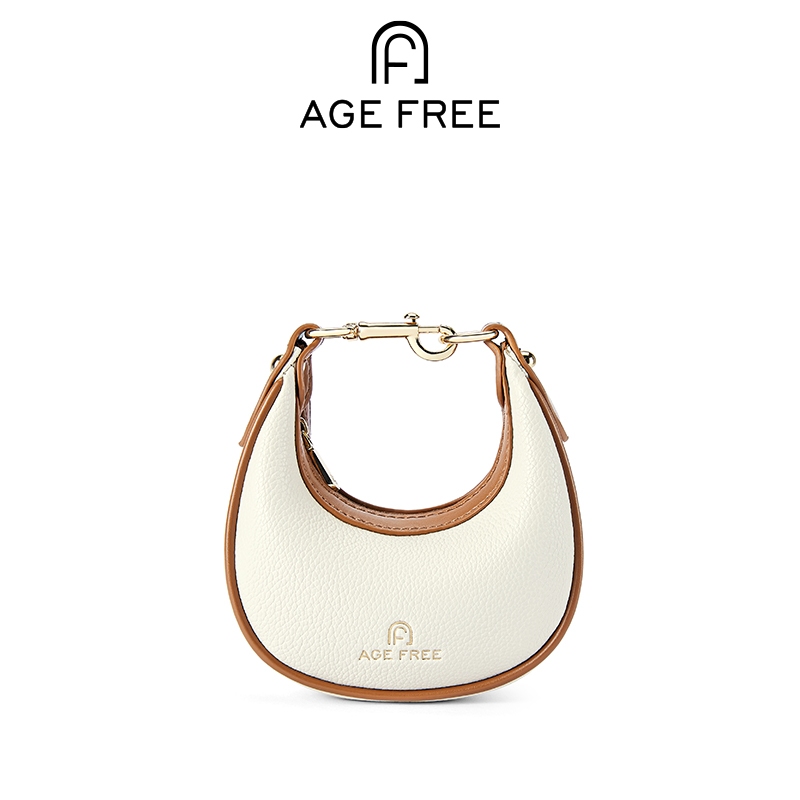AGE FREE กระเป๋าพระจันทร์เสี้ยวขนาดเล็ก จี้ห้อยกระเป๋าผู้หญิงแฟชั่นมินิ