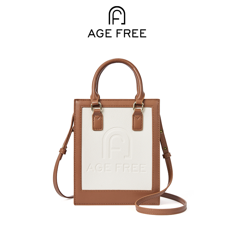 AGE FREE กระเป๋าสะพายข้างทรงสี่เหลี่ยม