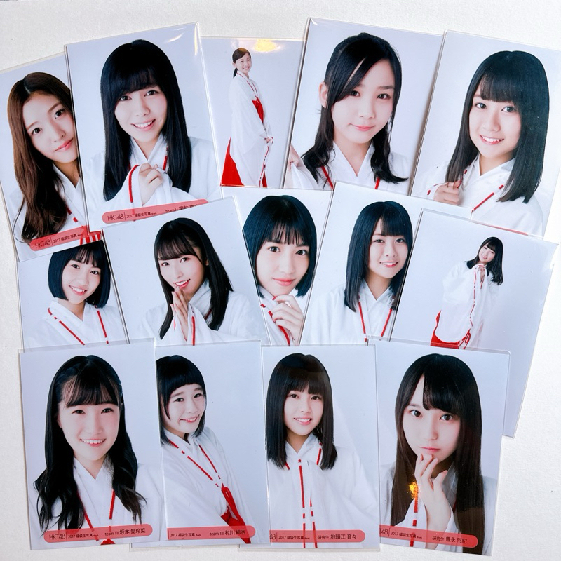 HKT48 รูปสุ่ม Members 2017