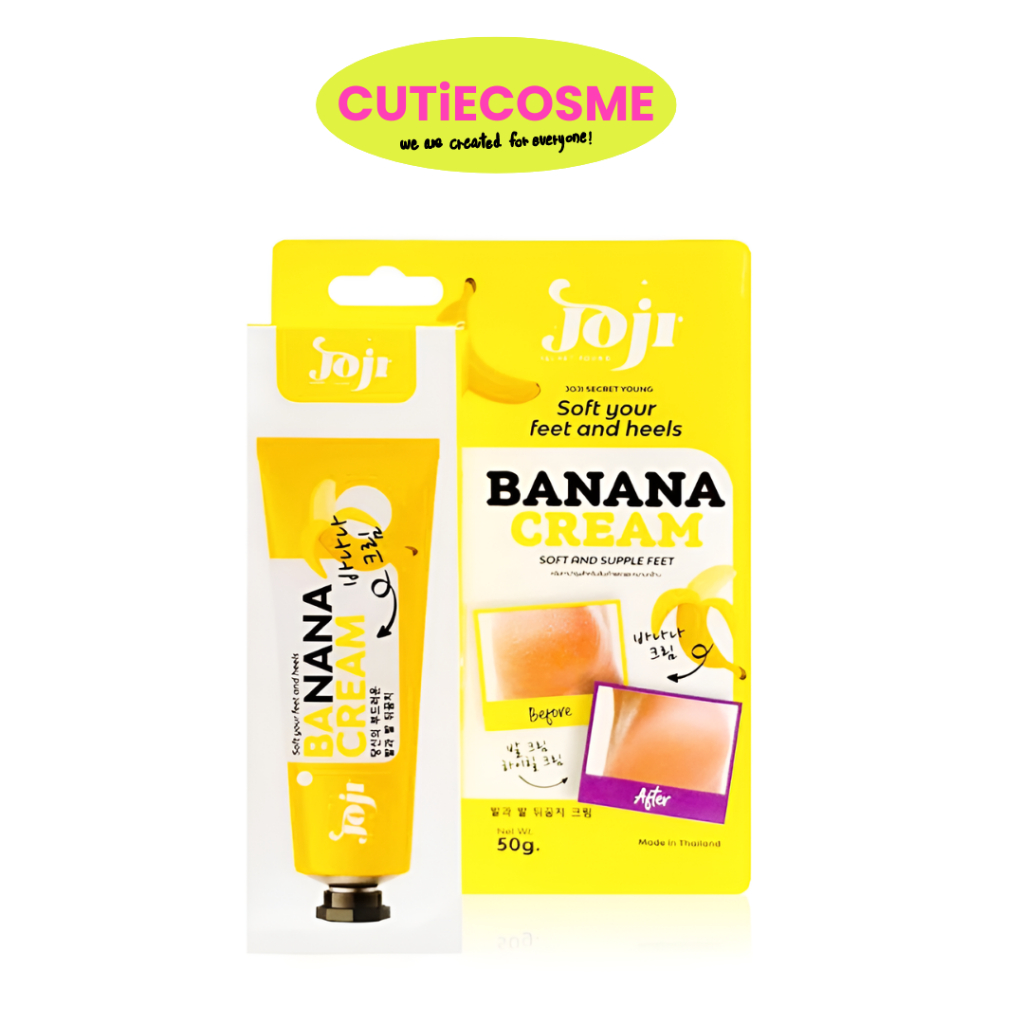 JOJI Secret Young Soft Your Feet And Heels Banana Cream 50g.ครีมทาบำรุงเท้า