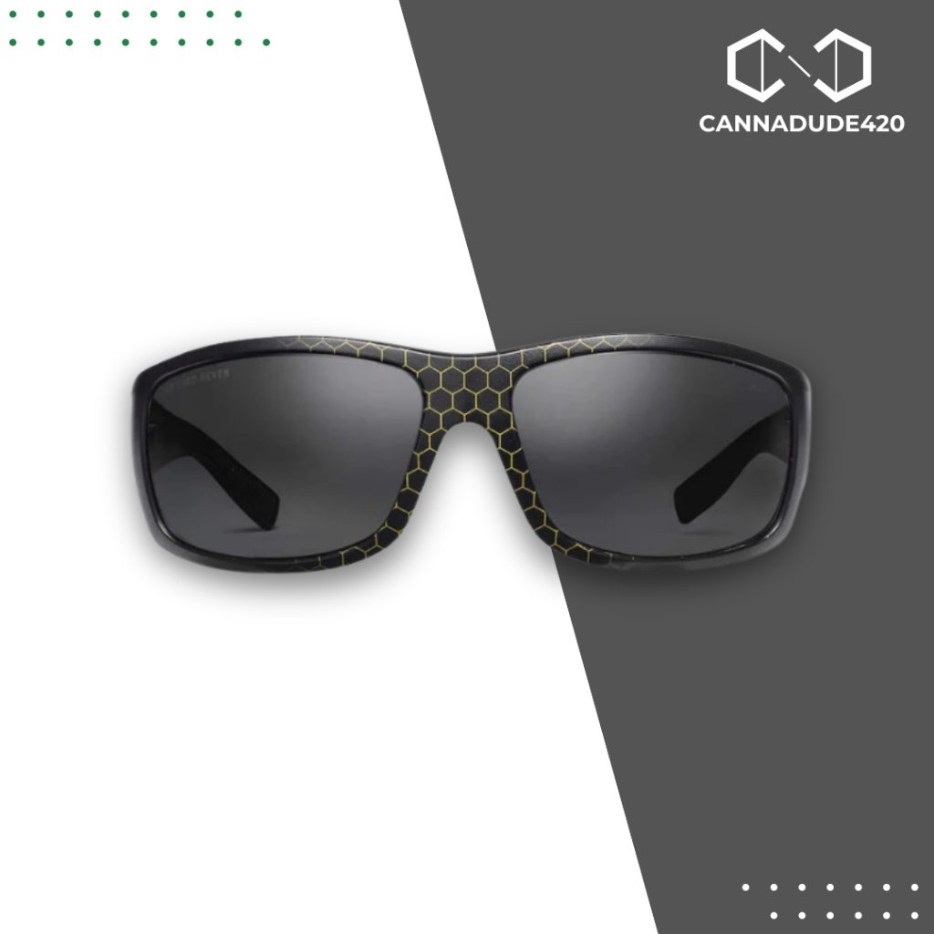 Method Seven - TICAL RESISTANCE 2 SUNGLASSES Yellow Honeycomb แว่นกันแดด แว่นปลูกต้นไม้ ของแท้