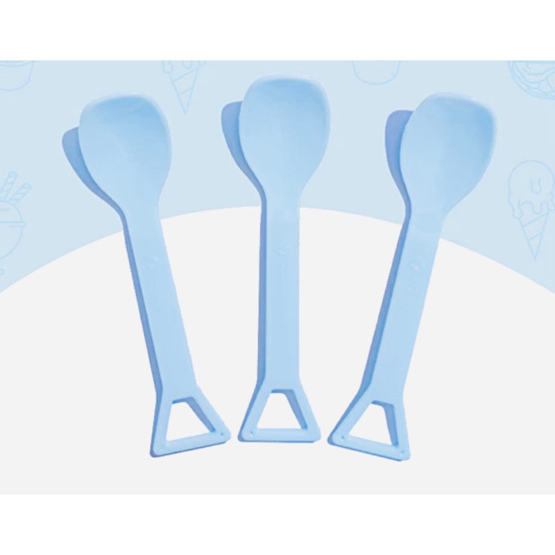 ช้อนพลาสติก ช้อนตักผงมัทฉะ ชาเขียว ช้อนตักขนมเค้ก คุณภาพดี คละสี แบบ 1 ชิ้น (ทางร้านเลือกสีให้)