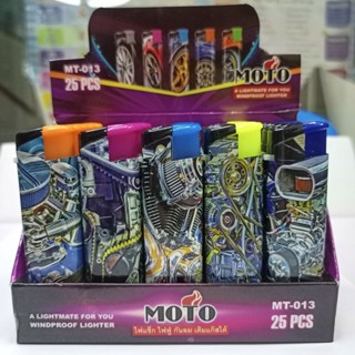 ส่งด่วนของแท้ ยกกล่อง 25 ชิ้น ราคาส่ง MOTO ไฟ ไฟฟู่ กันลม ไฟ…