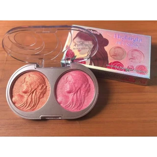 พาเลทไฮไลท์​ บลัชออน Jaded Highlight 2 สี