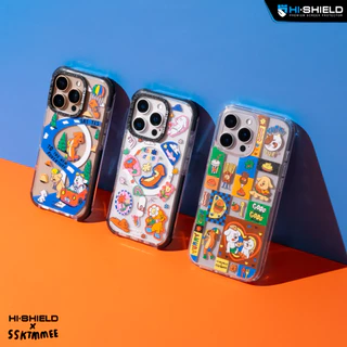 HI-SHIELD เคสใสกันกระแทก iPhone รุ่น SSKTMMEE1 [เคส iPhone17,iPhone16,iPhone15,iPhone14,iPhone13,iPhone12]