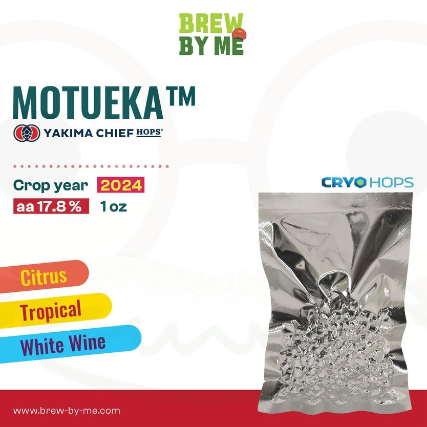 ฮอปส์ Motueka (NZ) Hops – CRYO โดย Yakima Chief Hops |ทำเบียร์ Homebrew