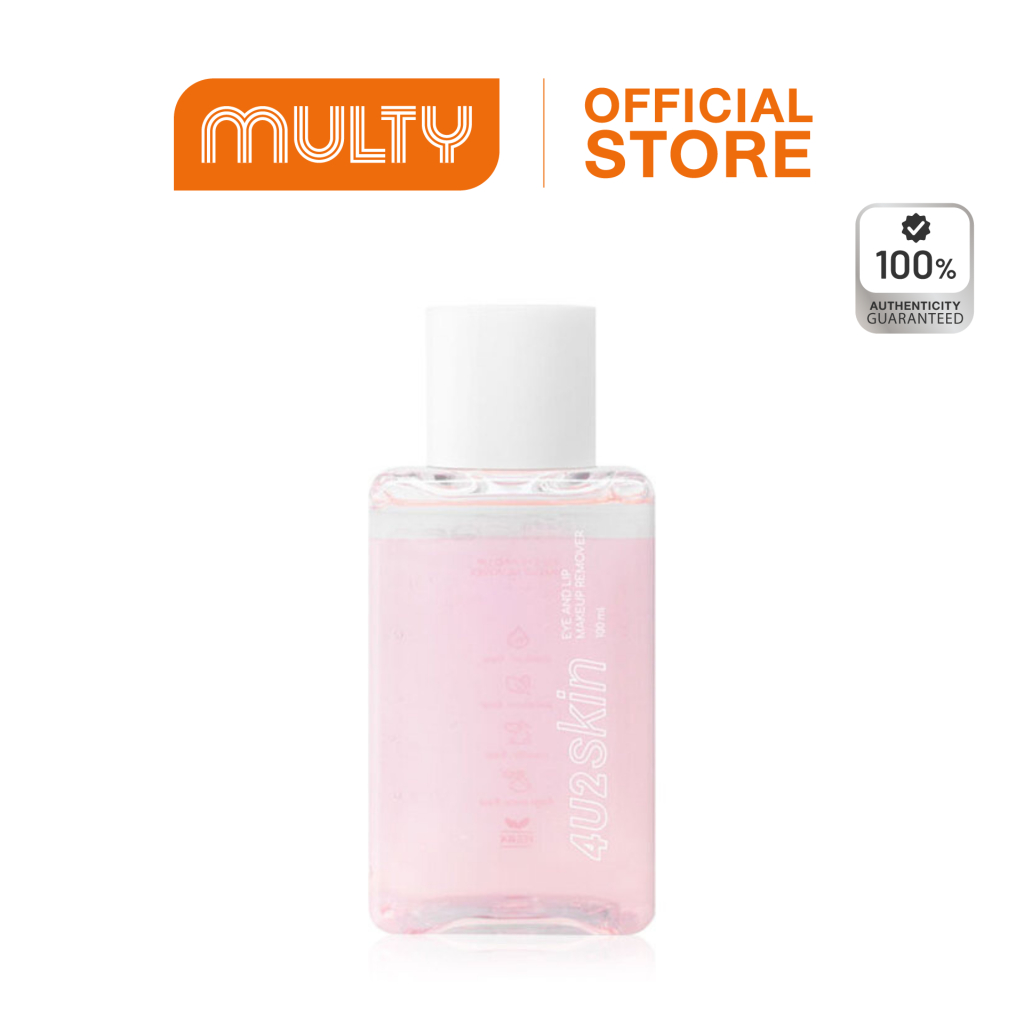 4U2-Skin Eye And Lip Makeup Remover 100ml. รีมูฟเวอร์ล้างเมคอัพ