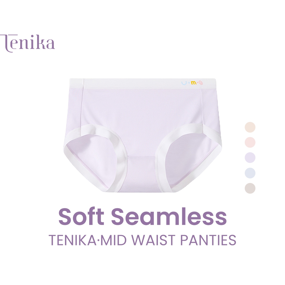 TENIKA กางเกงในผู้หญิง ฝ้าย ผ้านิ่มใส่สบาย กางเกงชั้นใน รุ่น soft-fit ระบายอากาศได้ดีเยี่ยม