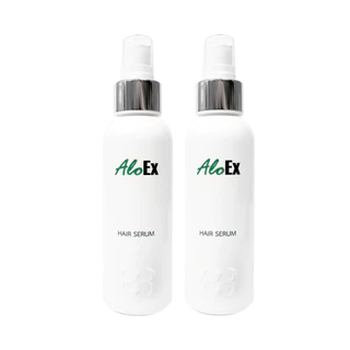 [แพ็กสุดคุ้ม] AloEx Organic Hair Serum 120 ml. 2 ขวด เซรั่มบำรุงหนังศีรษะและเส้นผม ลดผมขาดร่วง เร่งผมงอกใหม่ บำรุงผมแข็ง