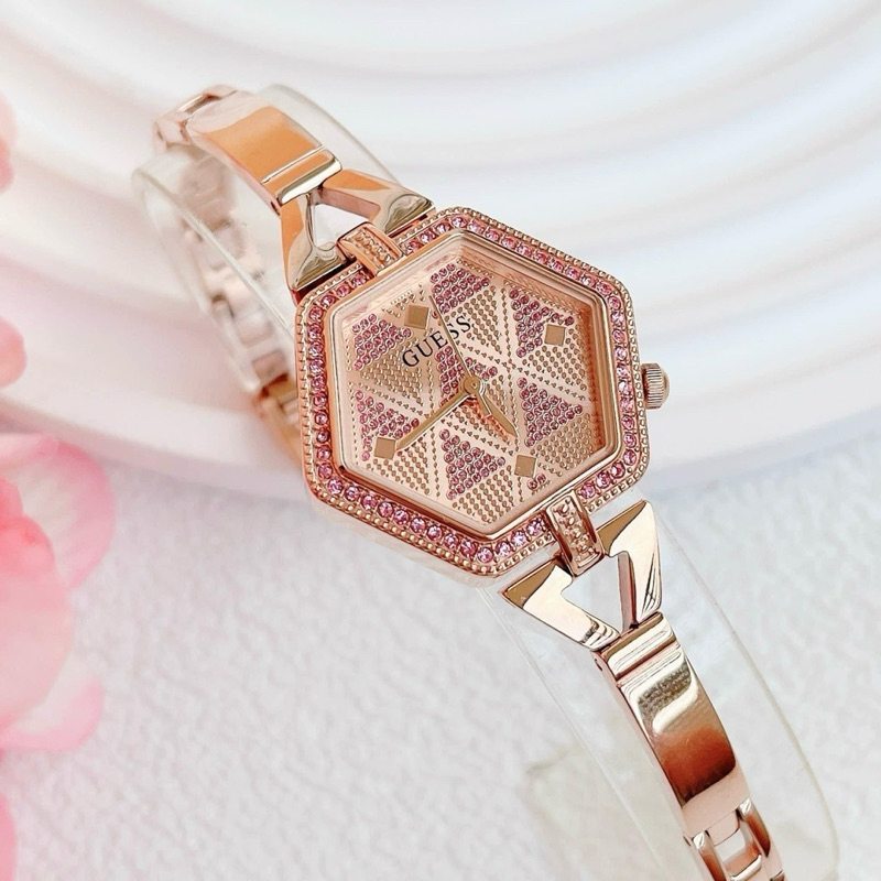 นาฬิกาผู้หญิง Guess AUDREY rosegold