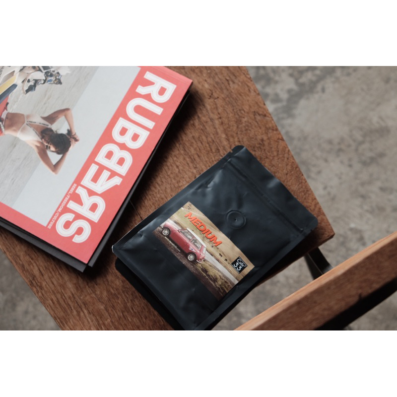 เมล็ดกาแฟคั่วกลาง Thailand Medium  (wash process) by Cafe'33