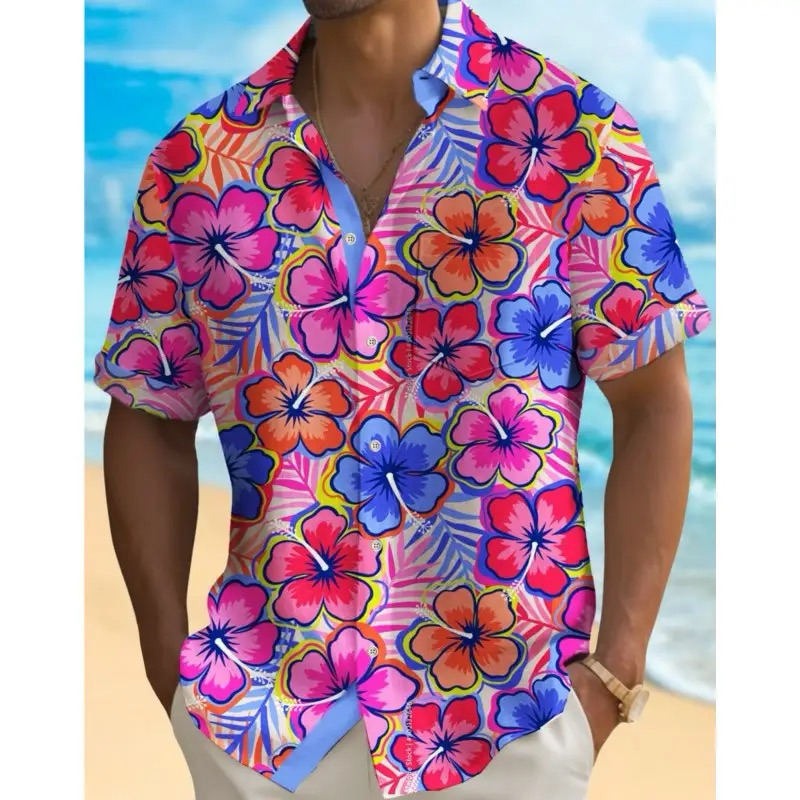 Men's Hawaiian Shirts 3D Print