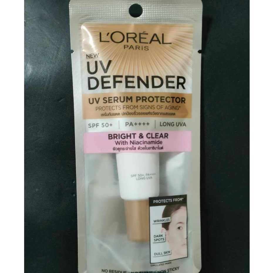 LOREAL เซรั่มกันแดด SPF50 PA+++ หลอดเล็ก15ml (Exp08/26)
