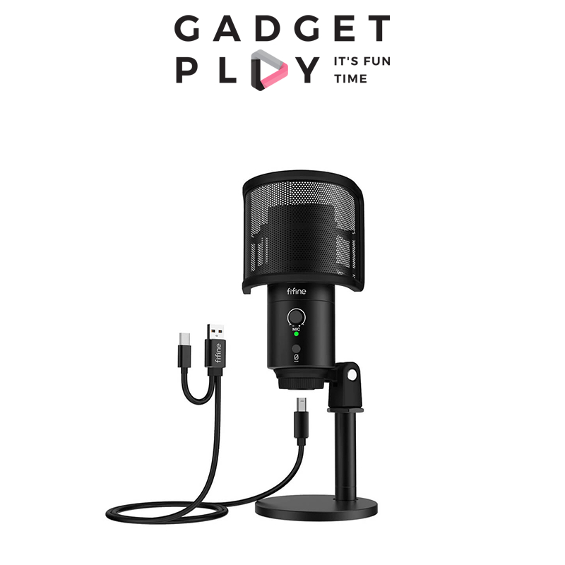 [กรุงเทพฯ ด่วน 1 ชั่วโมง] FIFINE K683B USB MICROPHONE CONDENSER  สินค้ารับประกันศูนย์ไทย 1ปี