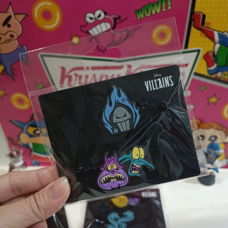 กิ๊บติดผมออกใหม่ "Hades, Pain & Panic"  คอลเลคชั่น Disney Villains จาก Disney Store Japan