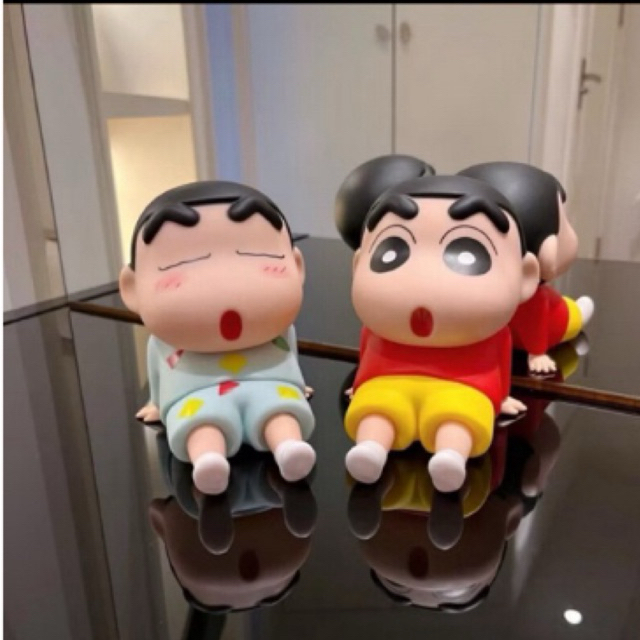 ชินจังPVC ตุ๊กตาขาตั้งโทรศัพท์มือถือ, ของเล่นรูปตกแต่งโต๊ะแบบพกพา