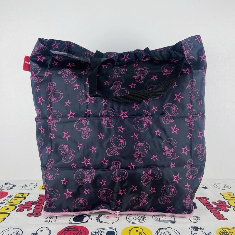 Snoopy eco bag ถุงช้อปปิ้งพับเก็บได้