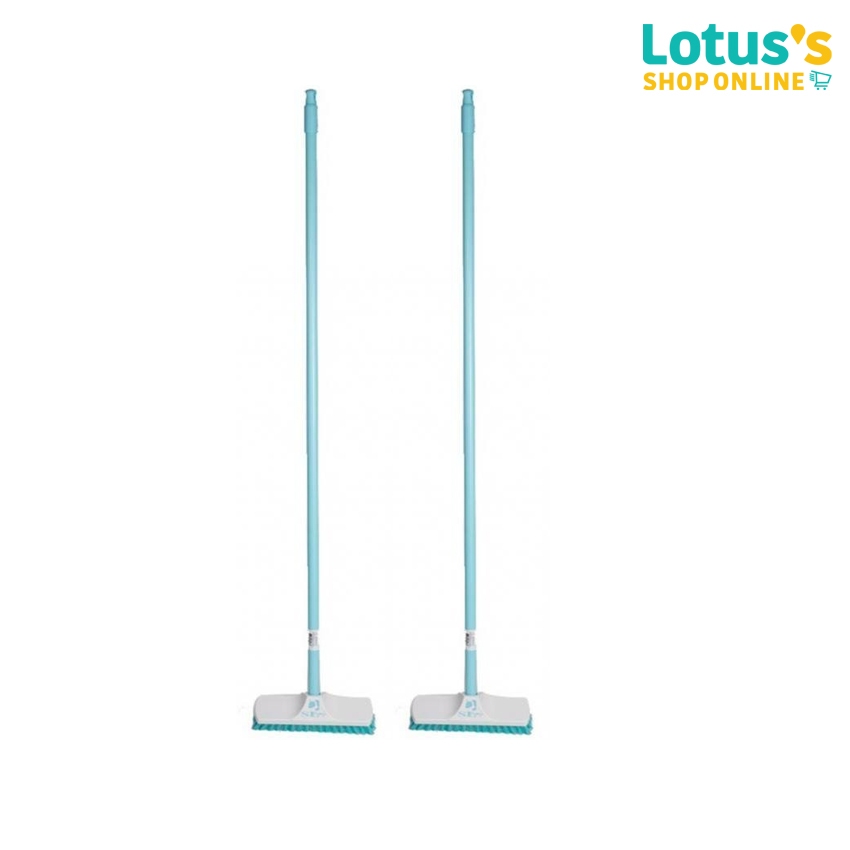 [ทั้งหมด 2 ชิ้น] โลตัส แปรงขัดพื้นขนไนล่อน (ด้าม PVC 120 ซม.) LOTUS’S NYLON FLOOR BRUSH (PVC HANDLE 120 CM.)