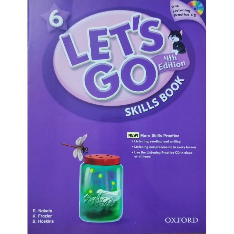 หนังสือภาษาอังกฤษ Let's go 4 edition Skills Book+CD