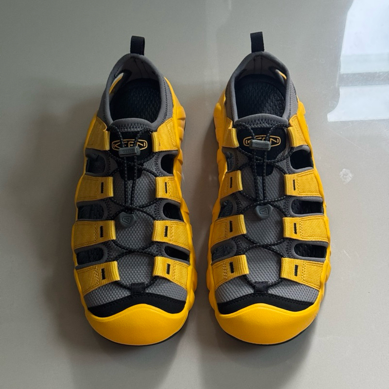 KEEN-M HYPERPORT H2 SANDAL(YELLOW/BLACK) รองเท้าของแท้มือ1ไม่มีกล่อง