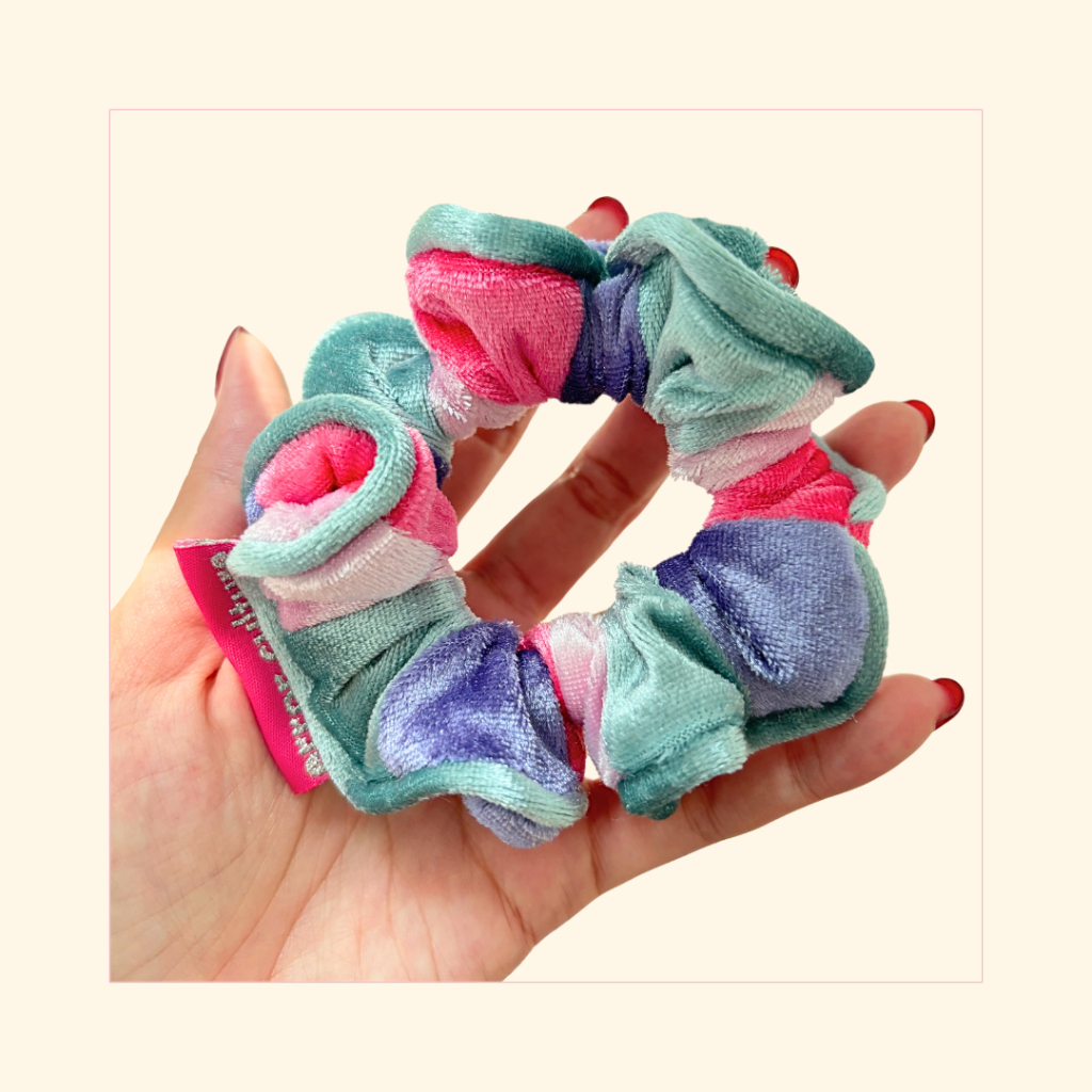 ยางรัดผม scrunchies รุ่น snakie pink