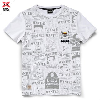 Dextreme เสื้อยืดวันพีซ (DOP-2138) Onepiece Wanted กลุ่มหมวก…