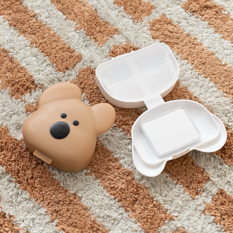 [Pre-order] dinotaeng ʕ·ᴥ·ʔ — Quokka & Bobo Pill case กล่องใส่ยา ตลับใส่ยา