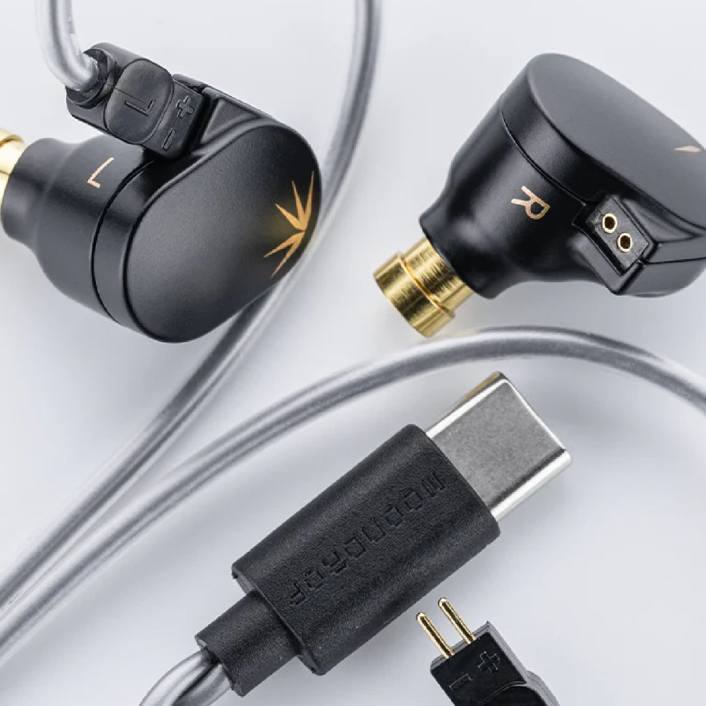 MoonDrop CHU II DSP In-ear Headphone Black หูฟังอินเอียร์