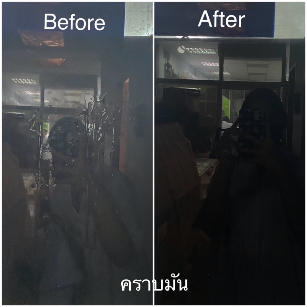 JBP HOME น้ำยาทำความสะอาดหน้าต่าง และกระจก เช็คฝุ่นและคราบมันได้สะอาดหมดจด ขนาด 440 มล. ราคา ถูกที่สุด ดีลบีเคเค แกลเลอรีภาพที่ 3