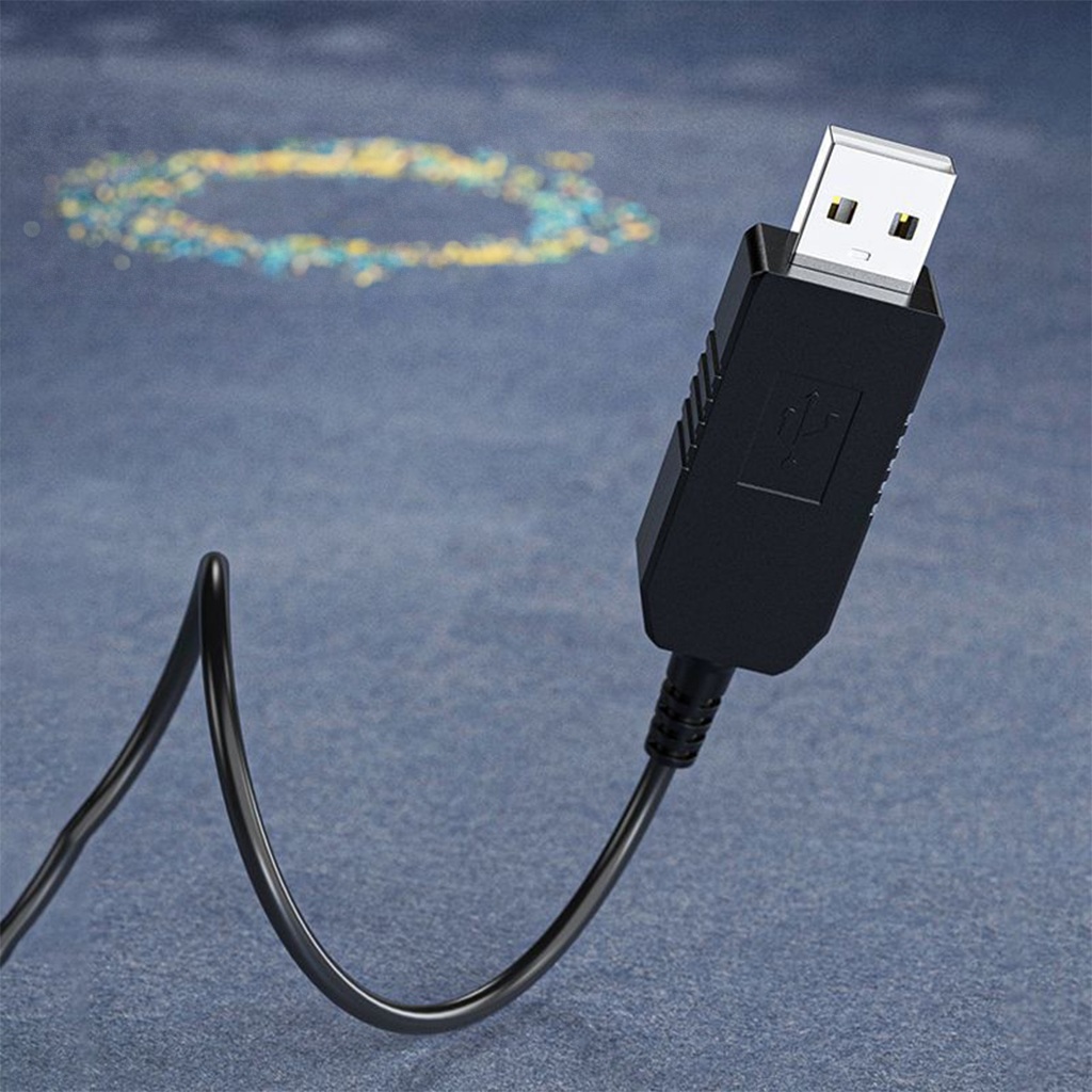 USB boost 5V to 12V 5.5*2.1mm สายอะแดปเตอร์ สาย USB เป็น DC สายแปลง DIY