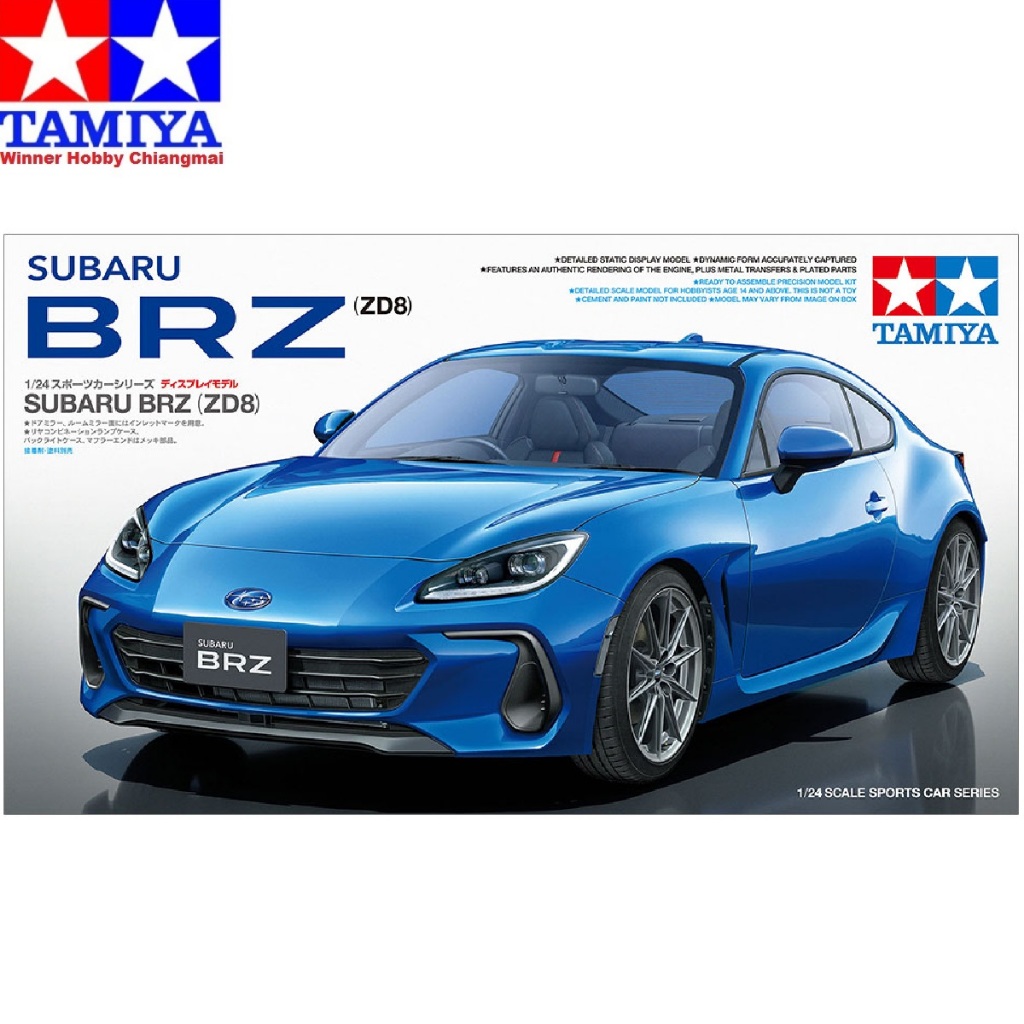 โมเดล รถยนต์ Tamiya 24362 Subaru BRZ (ZD8) 1/24