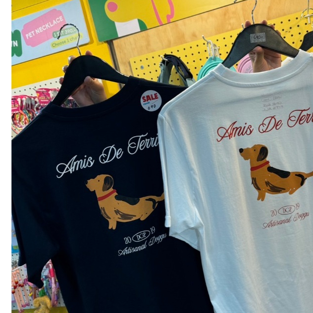 [พร้อมส่ง] DOGGU T-SHIRT AMIS DE TERRIER (UNISEX) - รูปที่ 3