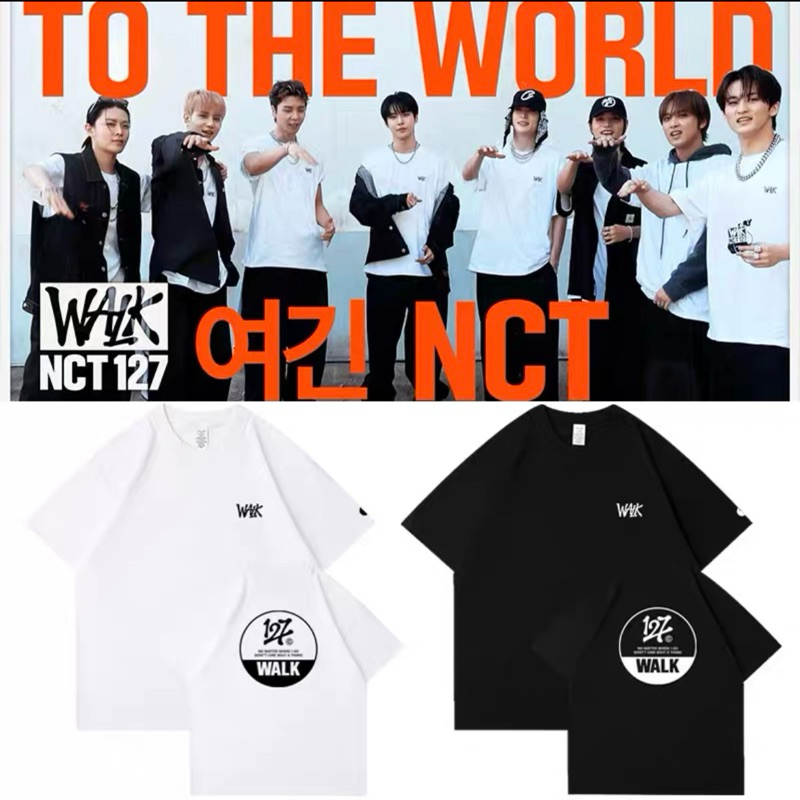 NCT127WALK T-Shirt เสื้อยืดเอ็นซีที