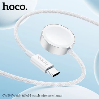 ที่ชาร์จไร้สาย แท่นชาร์จไร้สาย HOCO CW59 แท่นชาร์จไร้สาย wireless charger สำหรับนาฬิกา ระบบแม่เหล็ก Qi จ่ายไฟ 2.5W