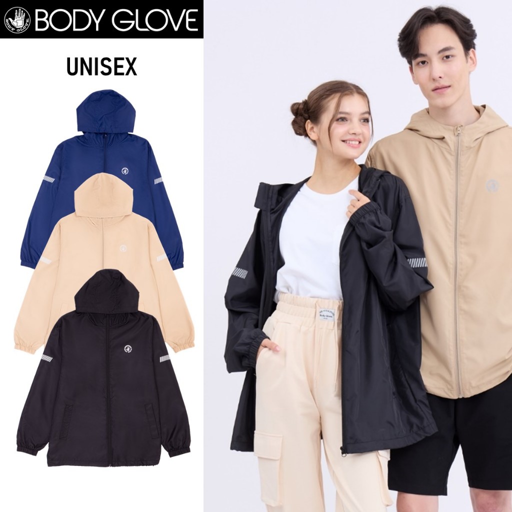 BODY GLOVE SC WATER REPELLENT HOODIES - เสื้อฮู้ดดี้กันลมและละอองน้ำ (กันยูวี UPF40)