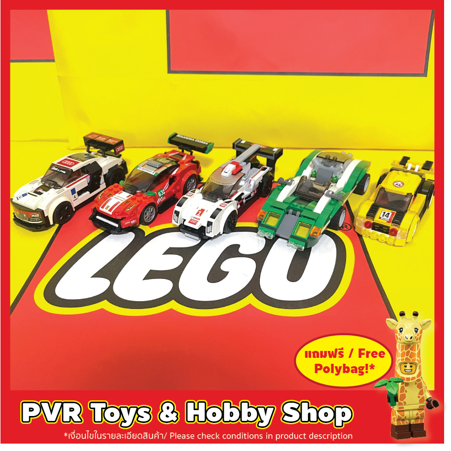USED มือสอง LEGO® 70903 75872 75886 75892 76898 Speed Champions set2 เลโก้ รถแข่ง ตามสภาพ ของแท้ As-