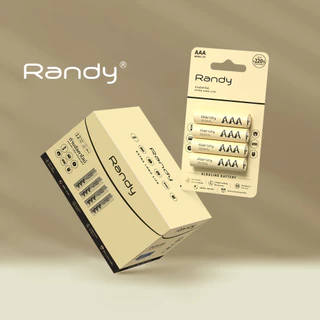 Randy Alkaline Manganese Battery ถ่านอัลคาไลน์ ถ่านไฟฉาย แมงกานีส AA AAA Dแบตเตอรี่ ถ่านความจุสูง