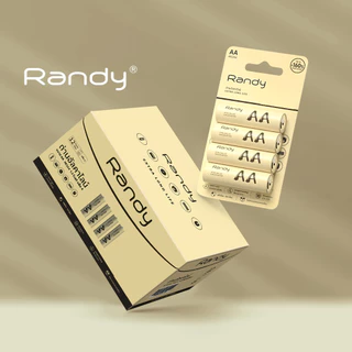 Randy Alkaline Manganese Battery ถ่านอัลคาไลน์ ถ่านไฟฉาย แมงกานีส AA AAA Dแบตเตอรี่ ถ่านความจุสูง