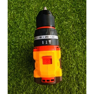INGCO สว่านกระแทกไร้สาย 20V Brushless 66Nm รุ่น CIDLI20668 ครบชุดแบต2ah CIDLI206681 เครื่องเปล่า