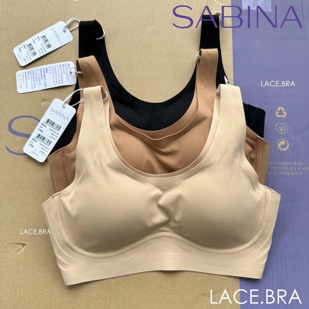 รหัส HBU23014 SABINA BRALESS | HABPY Pretty Perfect เสื้อชั้นในไม่มีโครง SBXK