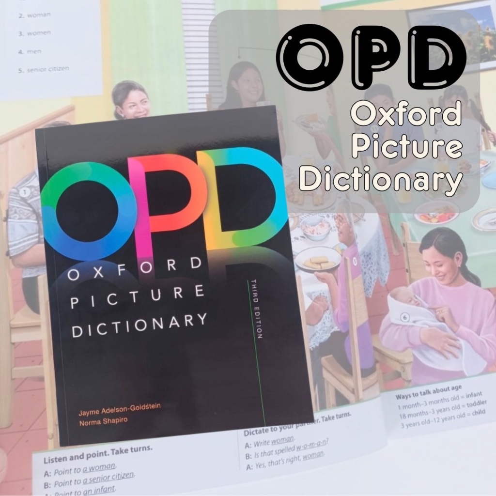 หนังสือ OPD Oxford  Picture Dictionary 3rd edition พจนานุกรมภาพ ที่ดีที่สุด
