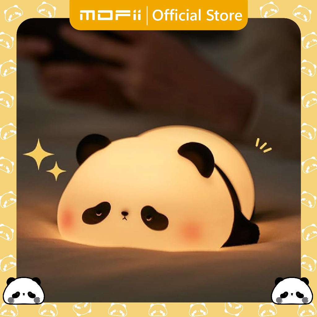 [ของแท้ รับประกันศูนย์ไทย]MOFii โคมไฟน่ารัก SLEEPING PANDA แพนด้าน้อยขี้เซา ปรับระดับแสง ตั้งเวลาได้