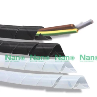 NANO ไส้ไก่ ไส้ไก่พันสายไฟ Wrapping band รัดสายไฟ ร้อยสายไฟ เก็บสายไฟ แพคละ 10 เมตร สีขาว สีดำ