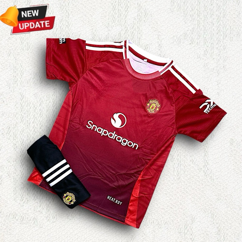 ชุดกีฬาเด็ก แมนยู รุ่นใหม่ล่าสุด 24/25 มีไซส์ 14 ถึง 30 มีเสื้อพร้อมกางเกง